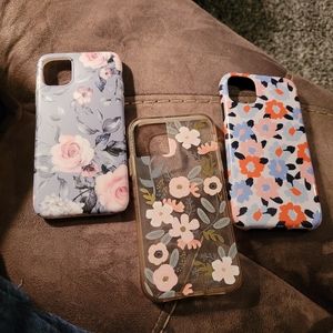 iPhone 11 Pro Max cases - set of 3